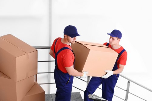 Moving truck service for a residential move in Balham