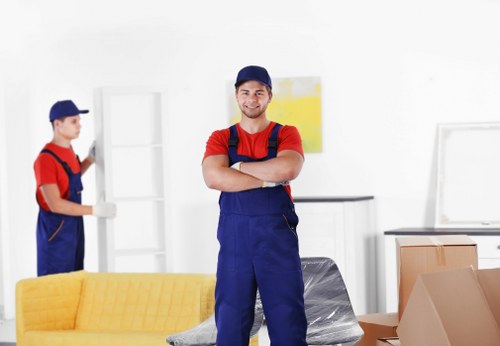 Commercial furniture pick-up for offices and shops in Balham