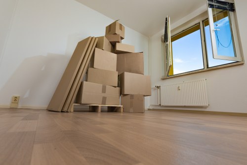Reliable removal van setup for home relocation in Balham