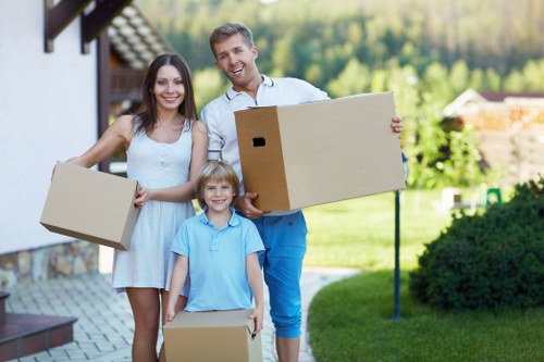 Careful packing and furniture handling for house removals in Balham