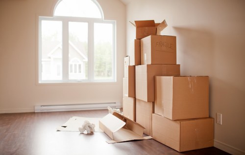 Local office movers handling access challenges near Balham