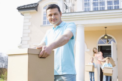 Waste removal and lawful disposal as part of a van relocation service