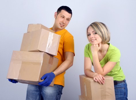 Removal van ready for a Balham house or flat move