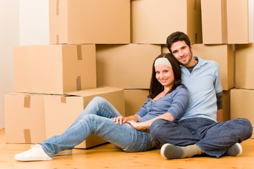 Packing and moving office equipment in Balham