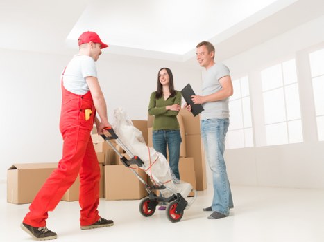 Urgent furniture loading for a Balham move with careful handling