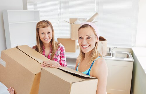 A variety of sturdy cardboard boxes and packing materials for local moves in Balham